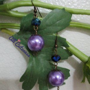 🎀 Dangling Beaded Earrings